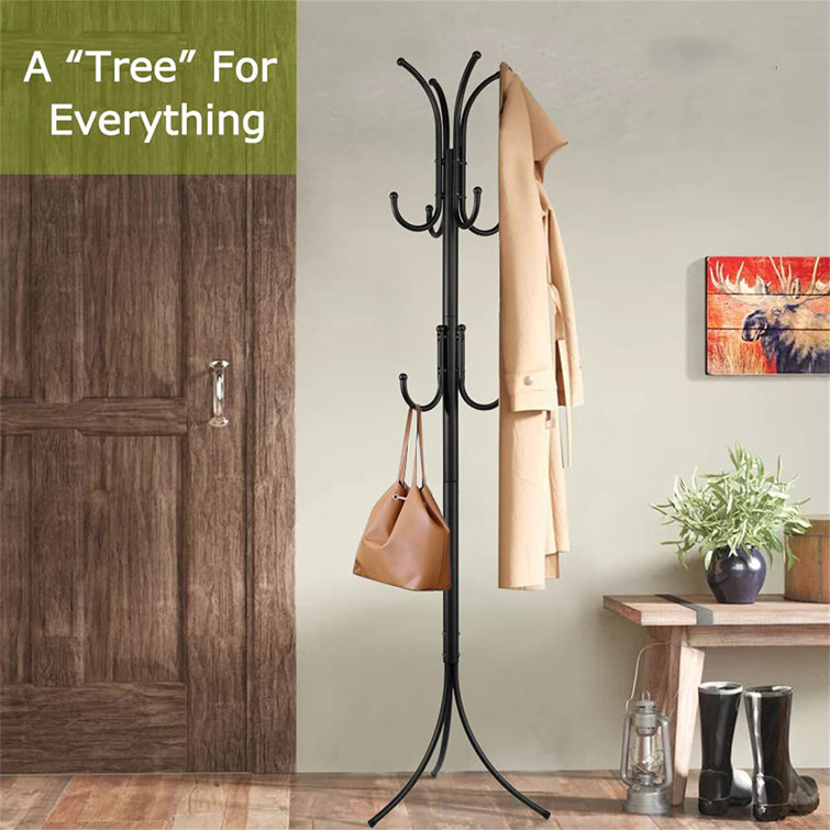 Brayden Studio Steel Freestanding Coat Stand Wayfair.co.uk